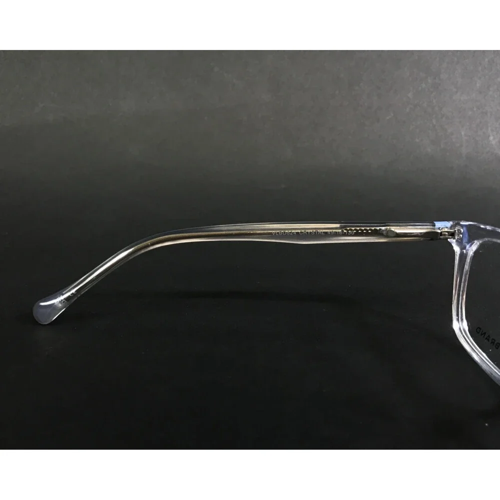 Lucky Brand Eyeglasses Frames VLBD824 CRYSTAL Clear Rectangle Full Rim 49-16-130